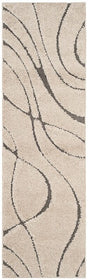 Safavieh Shag Sg471 Cream/Grey Rug.
