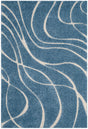 Safavieh Shag Sg471 Light Blue/Cream Rug.