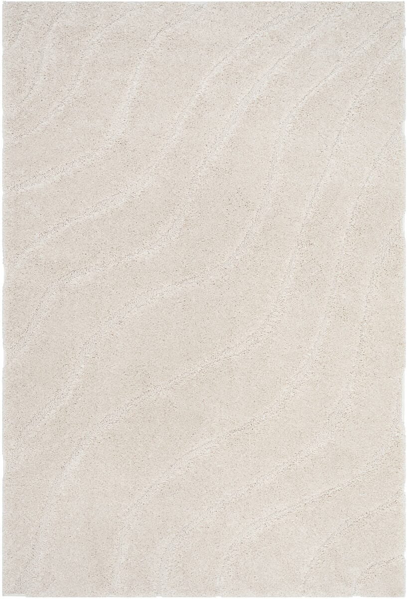 Safavieh Shag Sg472-1111 Creme / Creme Geometric Area Rug