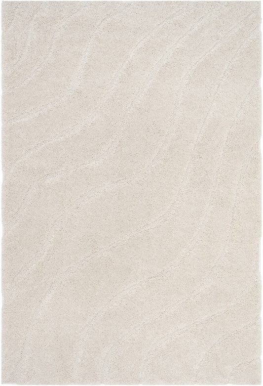 Safavieh Shag Sg472-1111 Creme / Creme Geometric Area Rug