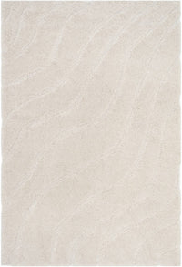 Safavieh Shag Sg472-1111 Creme / Creme Geometric Area Rug