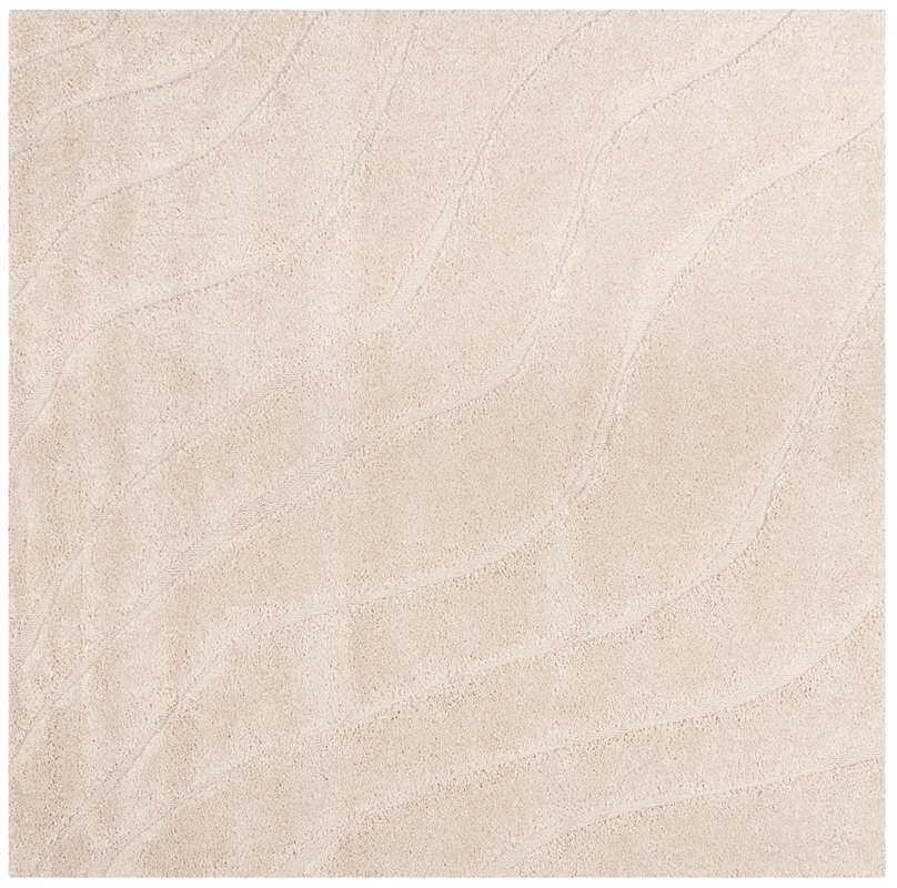 Safavieh Shag Sg472-1111 Creme / Creme Geometric Area Rug