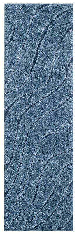 Safavieh Shag Sg472-6065 Light Blue / Blue Rugs.