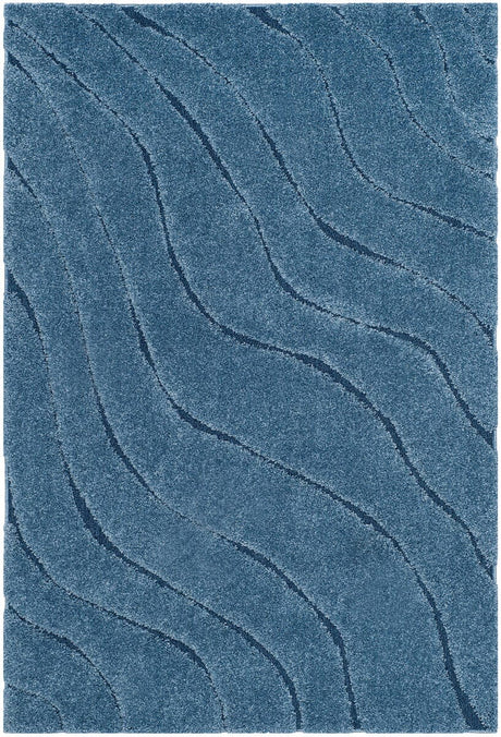 Safavieh Shag Sg472-6065 Light Blue / Blue Rugs.