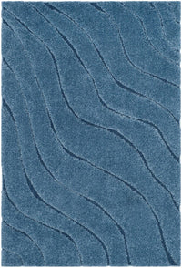 Safavieh Shag Sg472-6065 Light Blue / Blue Geometric Area Rug