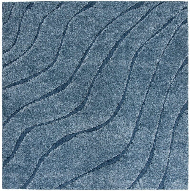 Safavieh Shag Sg472-6065 Light Blue / Blue Rugs.