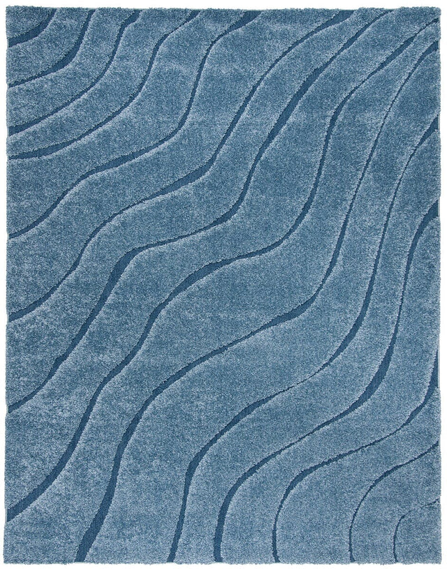 Safavieh Shag Sg472-6065 Light Blue / Blue Rugs.