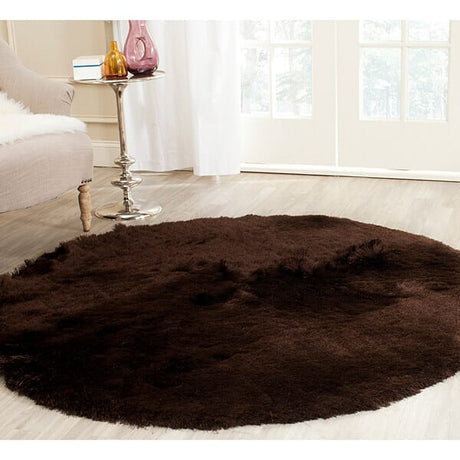 Safavieh Paris Shag Sg511-2727 Chocolate Rugs.