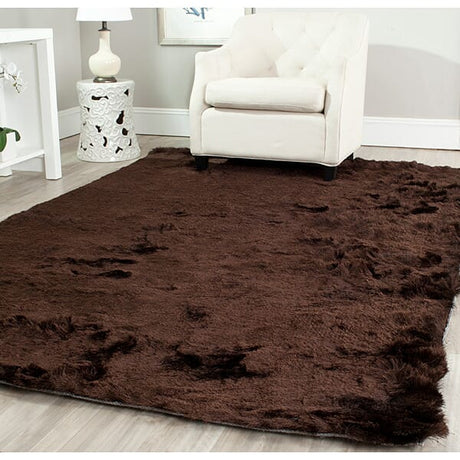 Safavieh Paris Shag Sg511-2727 Chocolate Rugs.