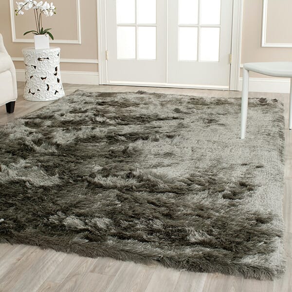 Safavieh Paris Shag Sg511-8383 Titanium Shag Area Rug