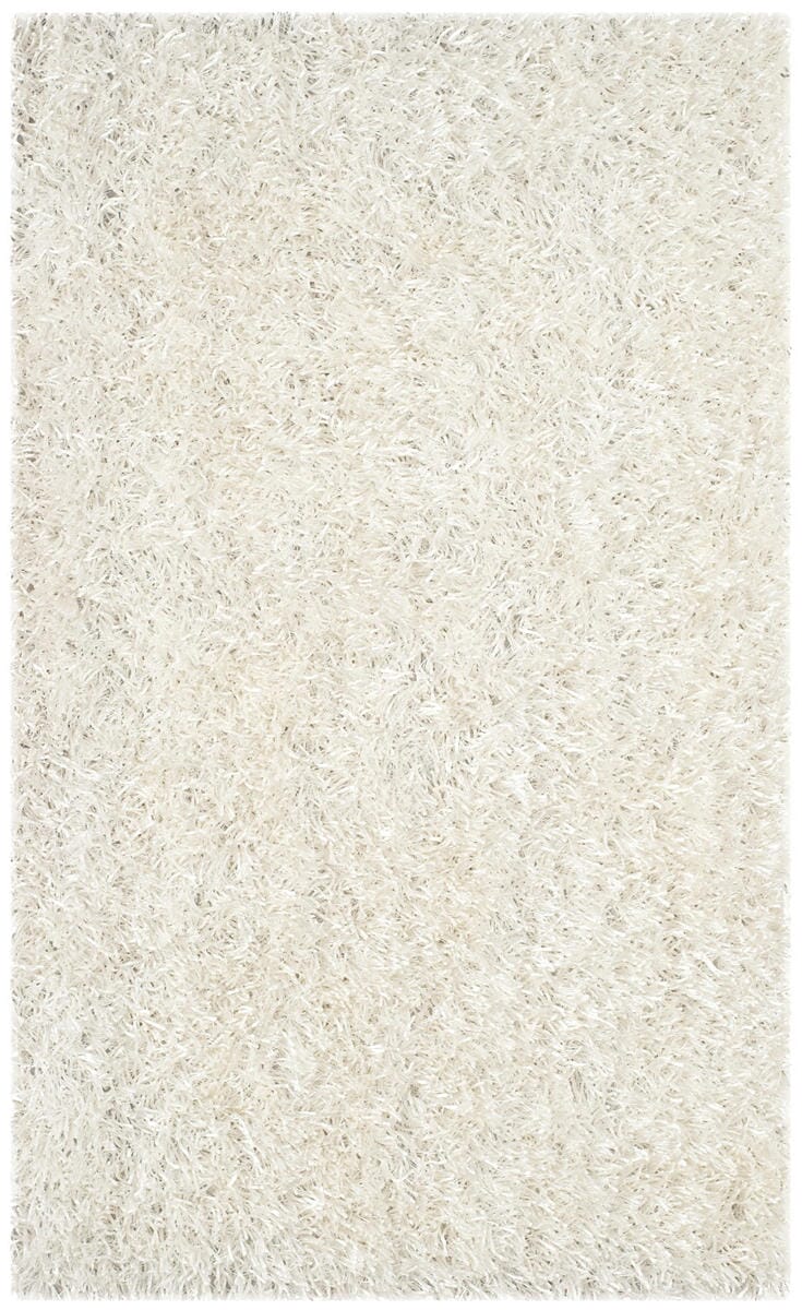 Safavieh Paris Shag Sg531-1111 Off White / Off White Shag Area Rug