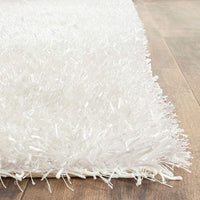 Safavieh Paris Shag Sg531-1111 Off White / Off White Shag Area Rug