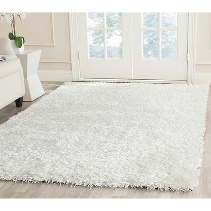 Safavieh Paris Shag Sg531-1111 Off White / Off White Shag Area Rug