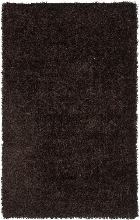 Safavieh Paris Shag Sg531-2727 Chocolate / Chocolate Shag Area Rug