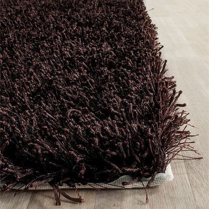 Safavieh Paris Shag Sg531-2727 Chocolate / Chocolate Shag Area Rug