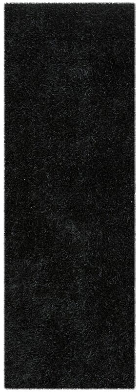 Safavieh Paris Shag Sg531-9090 Black / Black Rugs.