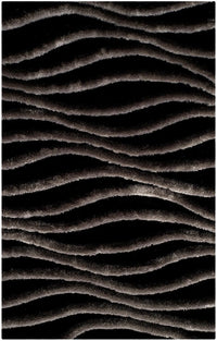 Safavieh Shag Sg551E Black / Grey Geometric Area Rug