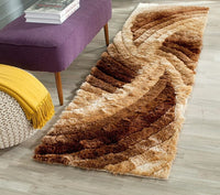 Safavieh Shag Sg553D Mink Geometric Area Rug