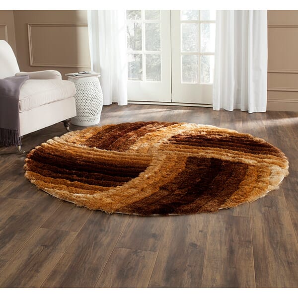 Safavieh Shag Sg553D Mink Geometric Area Rug