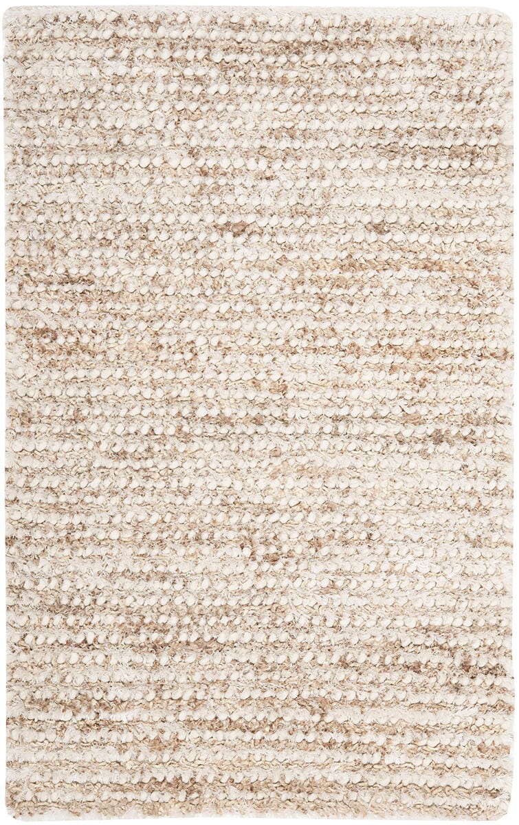 Safavieh Shag Sg640A White / Beige Shag Area Rug