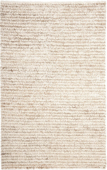 Safavieh Shag Sg640A White / Beige Shag Area Rug