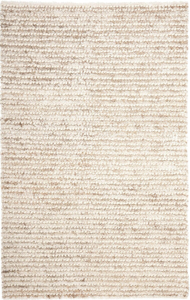 Safavieh Shag Sg640A White / Beige Rugs.