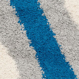 Safavieh Shag Sg914-8065 Grey / Blue Rugs.