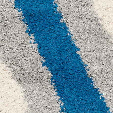 Safavieh Shag Sg914-8065 Grey / Blue Rugs.