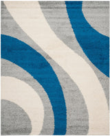 Safavieh Shag Sg914-8065 Grey / Blue Rugs.