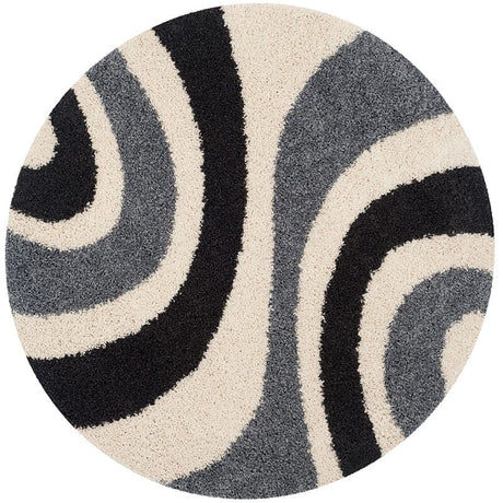 Safavieh Shag Sg915-1280 Ivory / Grey Rugs.