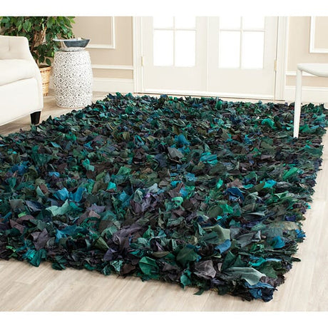 Safavieh Shag Sg951A Green / Multi Rugs.