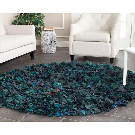 Safavieh Shag Sg951A Green / Multi Rugs.