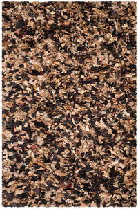 Safavieh Shag Sg951B Brown / Multi Shag Area Rug