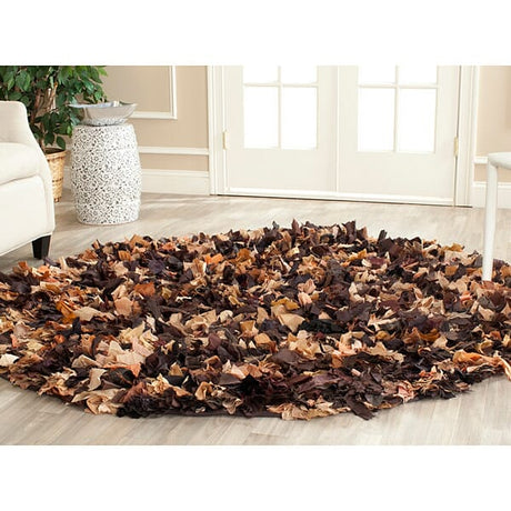 Safavieh Shag Sg951B Brown / Multi Shag Area Rug