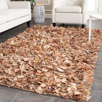 Safavieh Shag Sg951N Natural / Multi Shag Area Rug