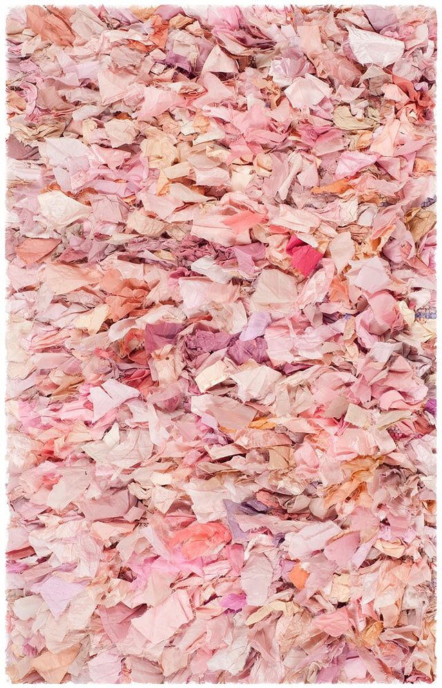 Safavieh Shag Sg951P Ivory / Pink Rugs.