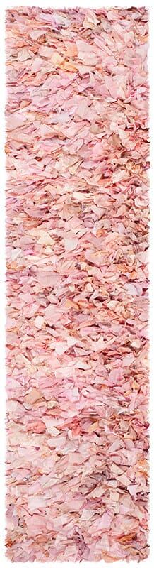 Safavieh Shag Sg951P Ivory / Pink Shag Area Rug