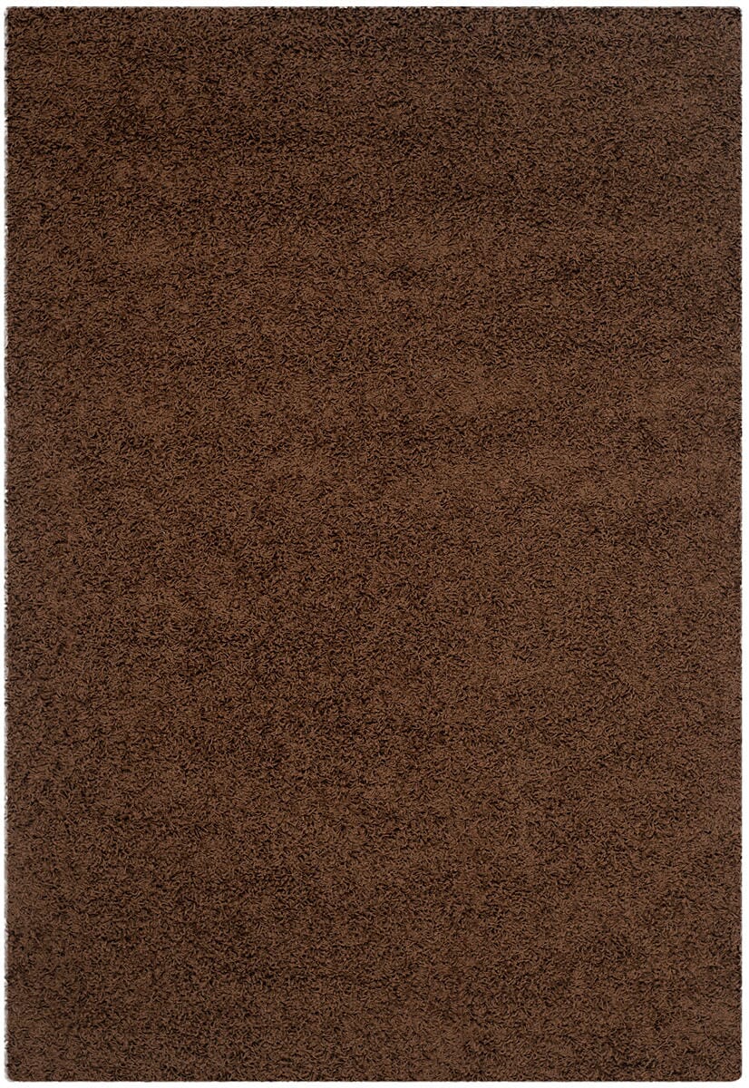 Safavieh Athens Shag Sga119A Brown Shag Area Rug