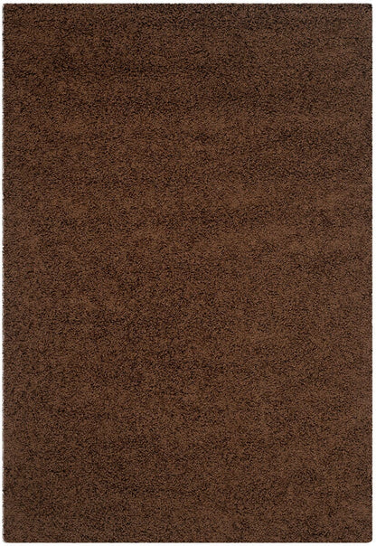 Safavieh Athens Shag Sga119A Brown Shag Area Rug