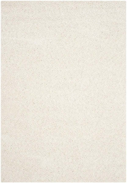 Safavieh Athens Shag Sga119B White Shag Area Rug