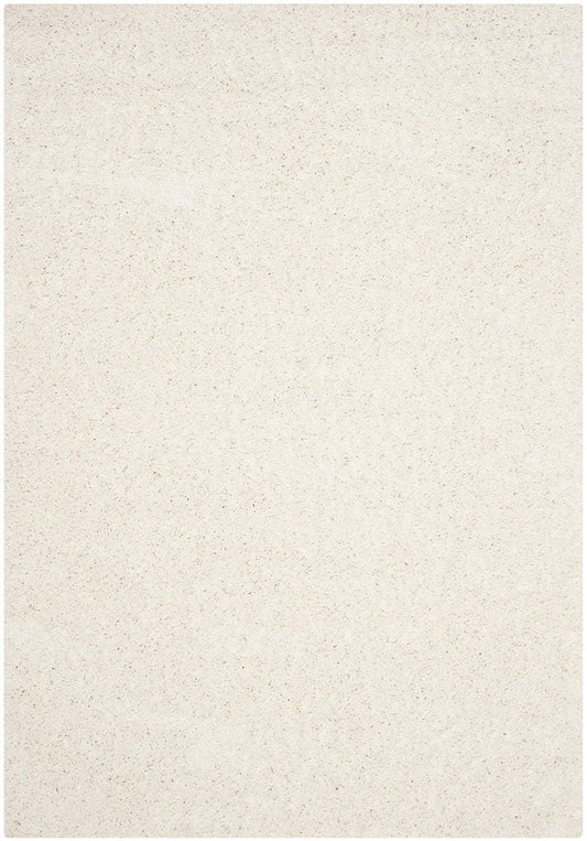 Safavieh Athens Shag Sga119B White Shag Area Rug