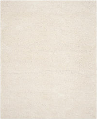 Safavieh Athens Shag Sga119B White Shag Area Rug