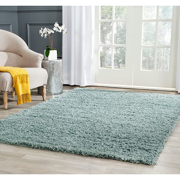 Safavieh Athens Shag Sga119D Seafoam Shag Area Rug