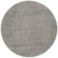 Safavieh Athens Shag Sga119F Light Grey Shag Area Rug