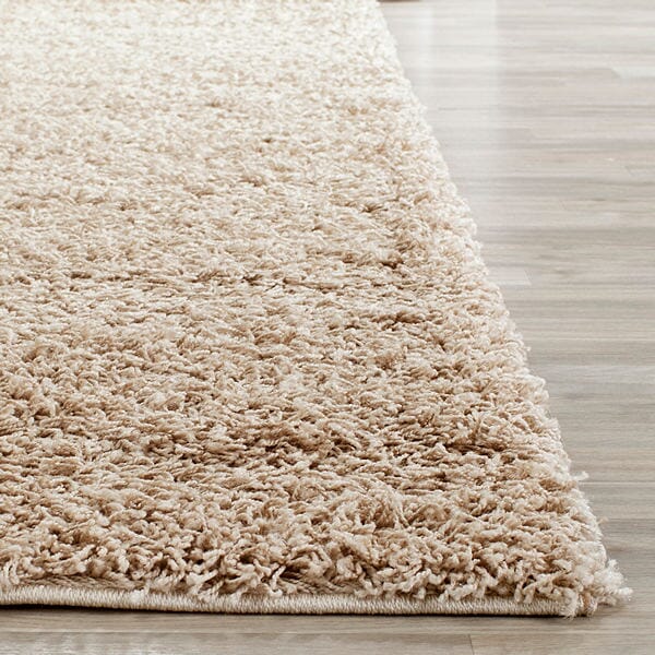 Safavieh Athens Shag Sga119G Beige Shag Area Rug