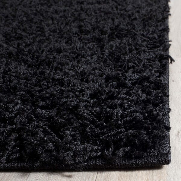 Safavieh Athens Shag Sga119K Black Shag Area Rug