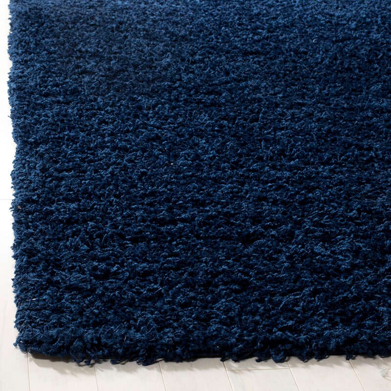 Safavieh Athens Shag Sga119N Navy Shag Area Rug