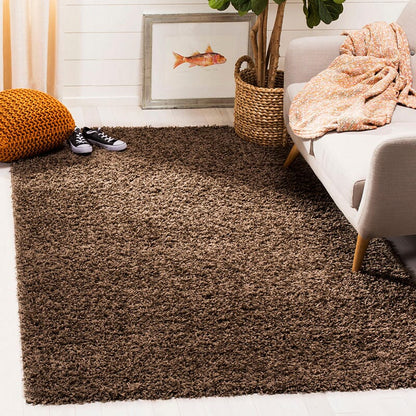 Safavieh Athens Shag Sga119T Taupe Shag Area Rug