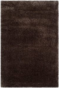 Safavieh Charlotte Shag Sgc720B Brown Shag Area Rug