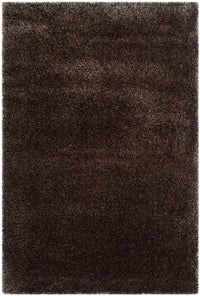 Safavieh Charlotte Shag Sgc720B Brown Shag Area Rug